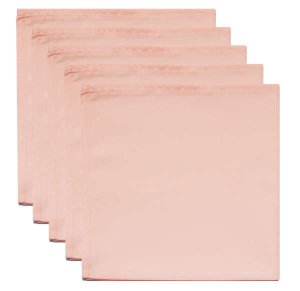 Servietten 5 Stk. blush-puder 50 x 50 cm