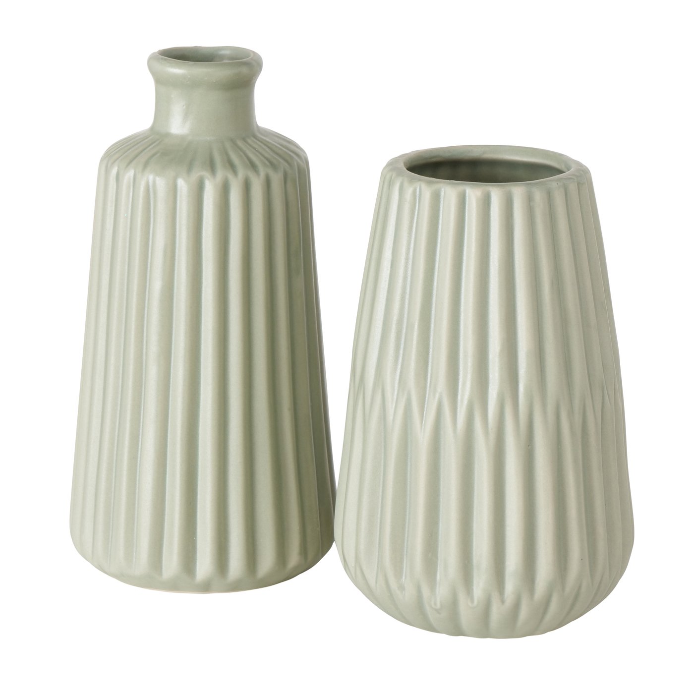 ESKO Vasen-Set, 2-tlg. hellgrün | Markt Textil Event Vasen 